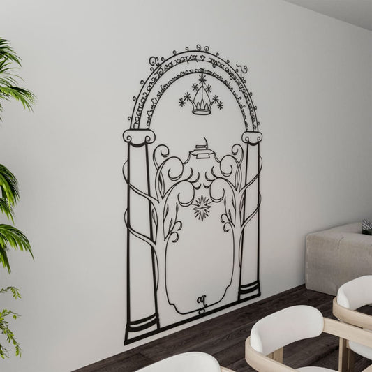 Moria Door Durin’s Gate Lord of the Rings Decor