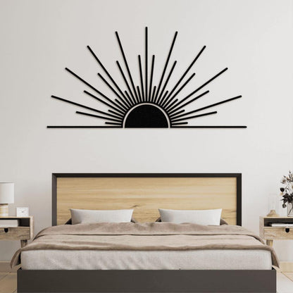 Sunburst  Metal Wall Decor