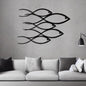 School Of Fish Metal Wall Art